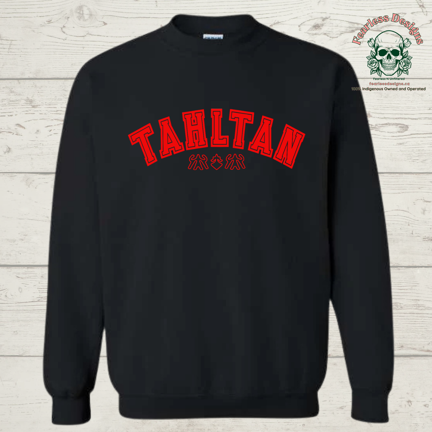Tahltan with shapes Crewneck Sweater