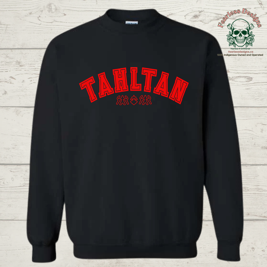 Tahltan with shapes Crewneck Sweater