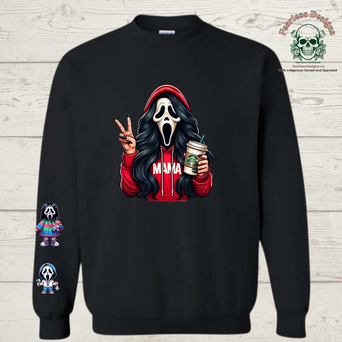 Mama Ghostface unisex crewneck