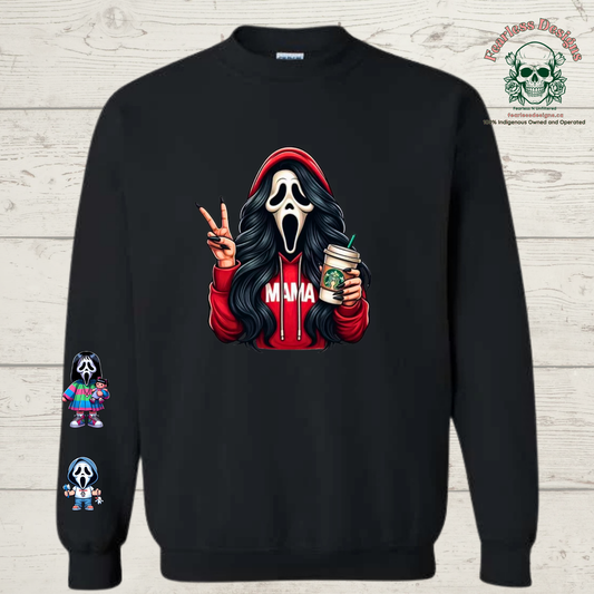 Mama Ghostface unisex crewneck