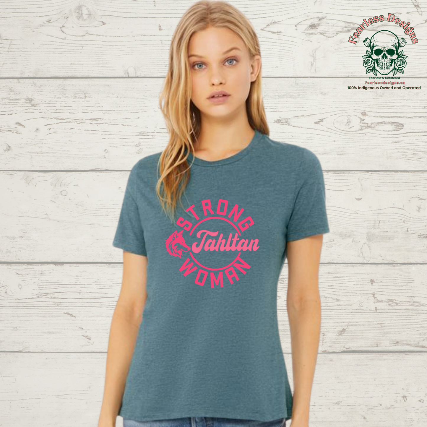 Strong Tahltan Woman wolf clan T-Shirt