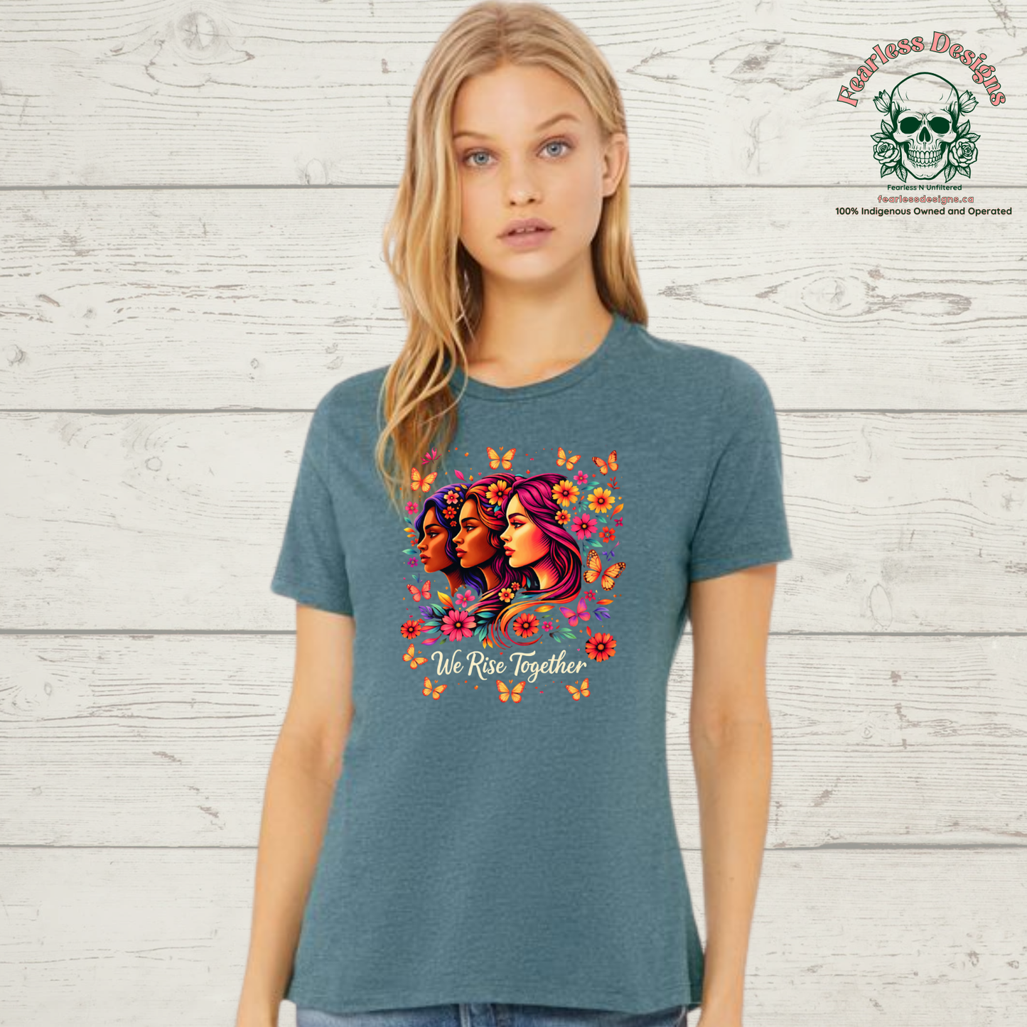 We Rise Together ladies T-Shirt