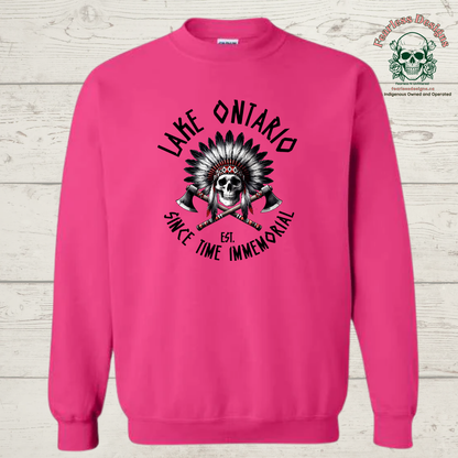 Lake Ontario unisex crewneck sweater