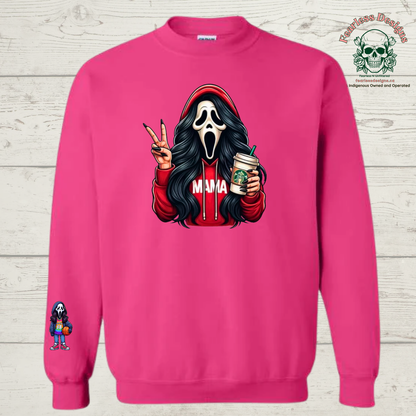 Mama Ghostface unisex crewneck