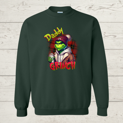 Mean Green Daddy with coffee