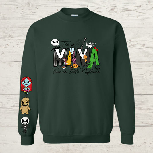 Nightmare Mama loves her little monsters