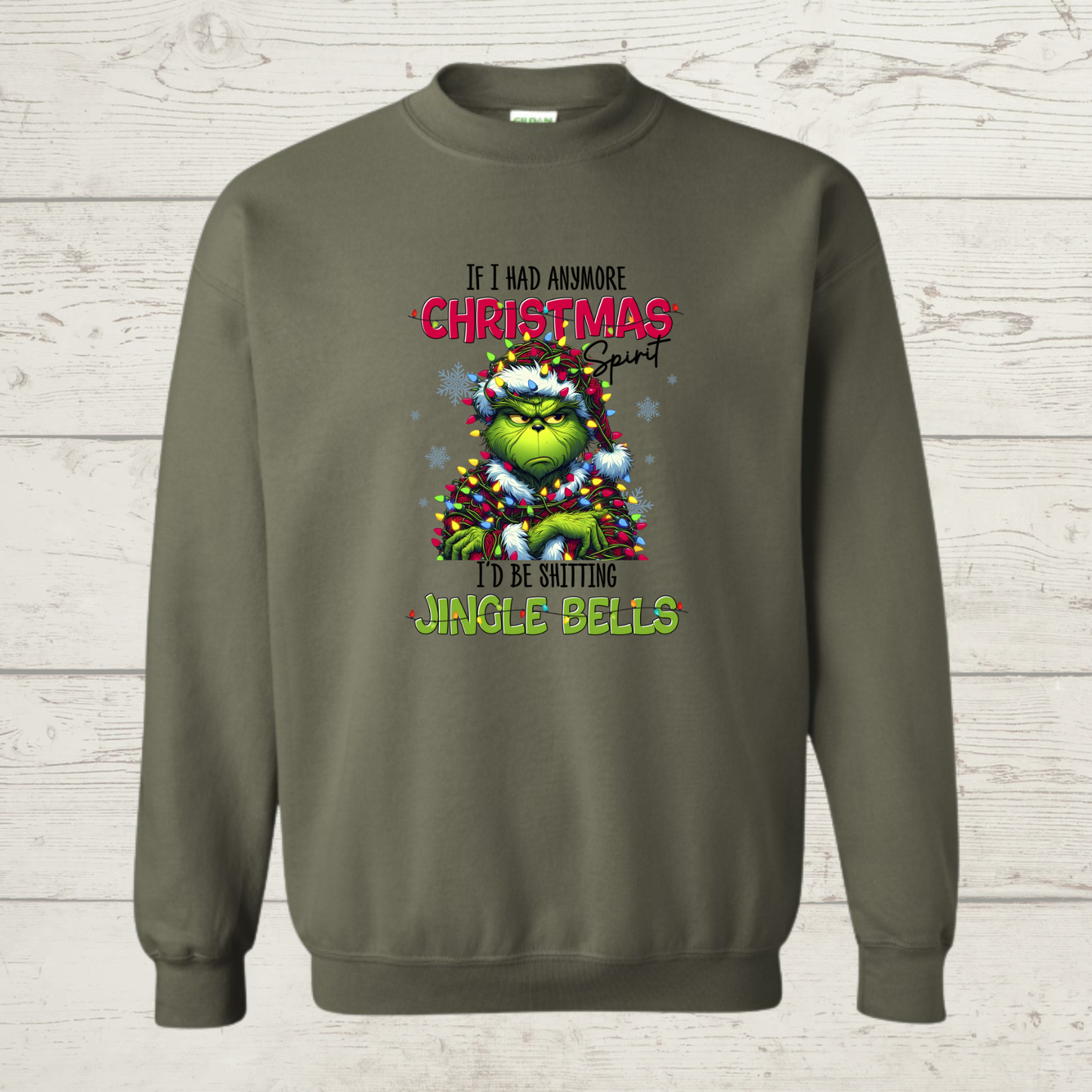 Mean Green Guy - If I had more Christmas Spirit