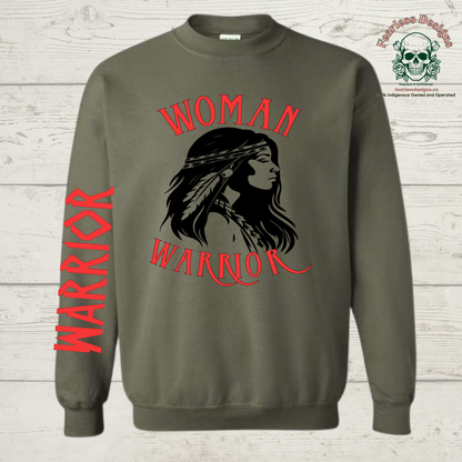 Woman Warrior Crewneck Sweater