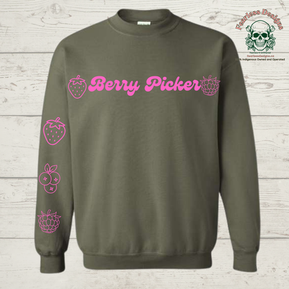 Berry Picker Crewneck Sweater