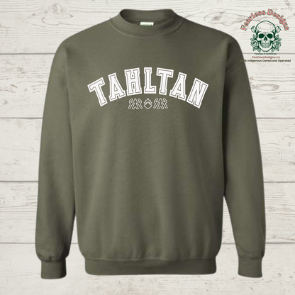 Tahltan with shapes Crewneck Sweater