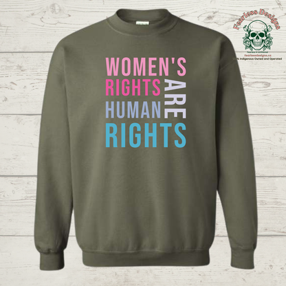 Women's Rights are Human Rights Crewneck Sweater