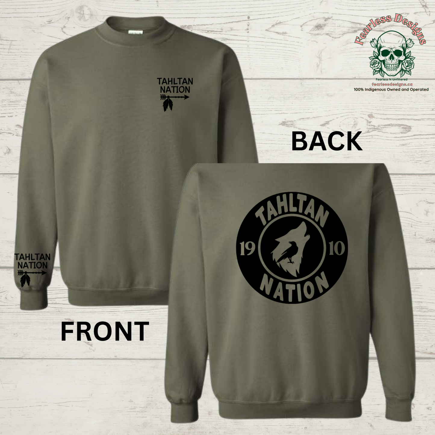 Tahltan Nation 1910 Crewneck Sweater