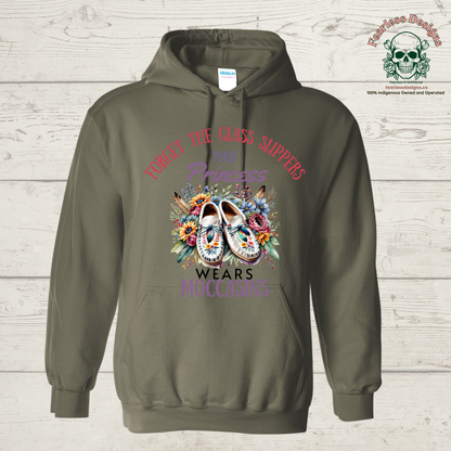 Forget the glass slippers this princess wears moccasins hoodie