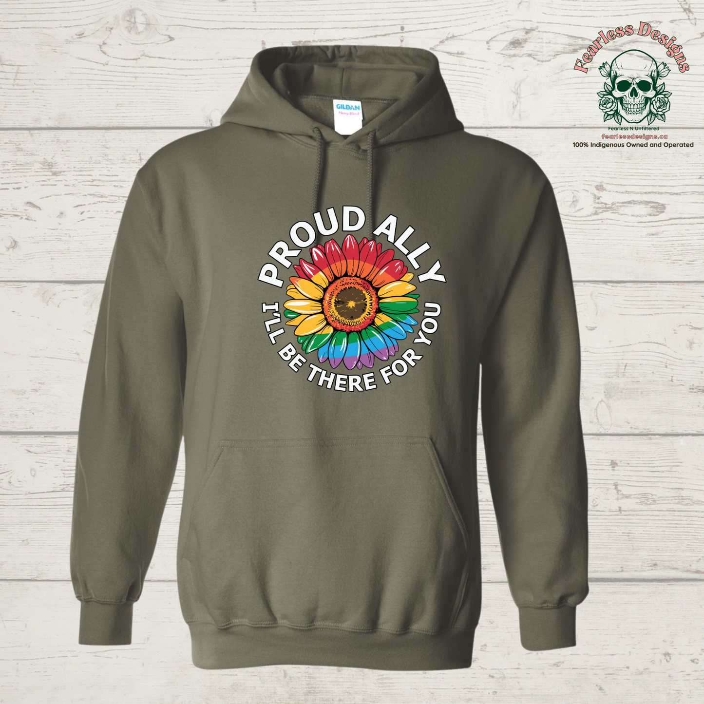 Proud Ally I'll be There For You Hoodie