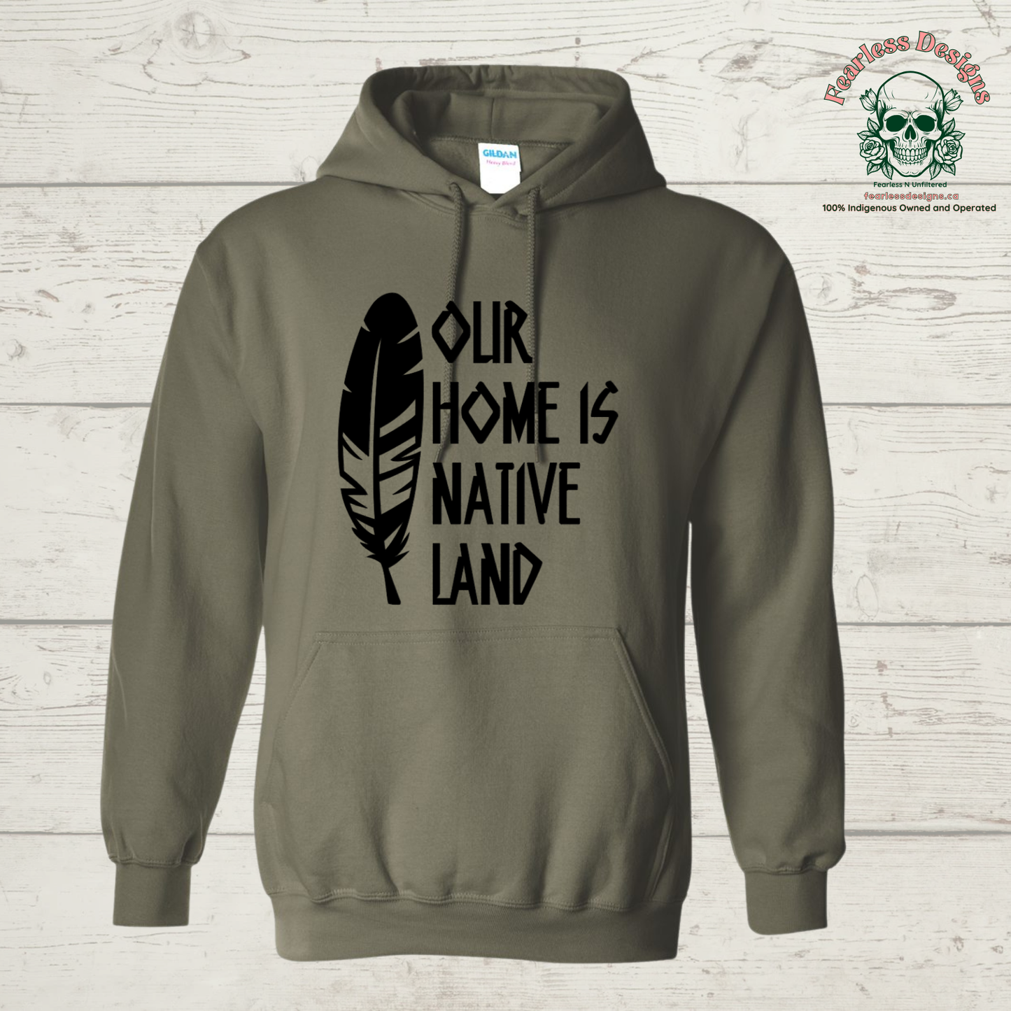 Our Home is Native Land Hoodie
