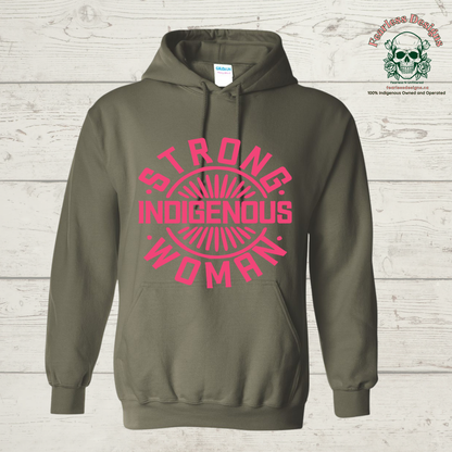 Strong Indigenous Woman Hoodie