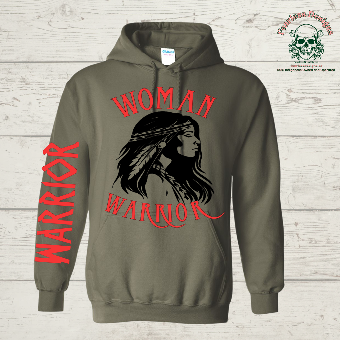 Woman Warrior Hoodie