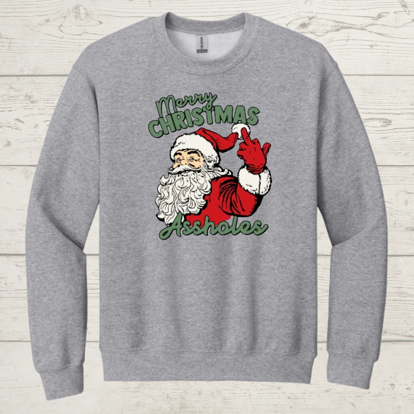 Santa - Merry Christmas Assholes