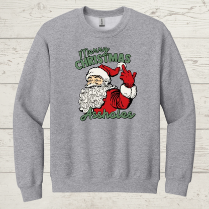 Santa - Merry Christmas Assholes