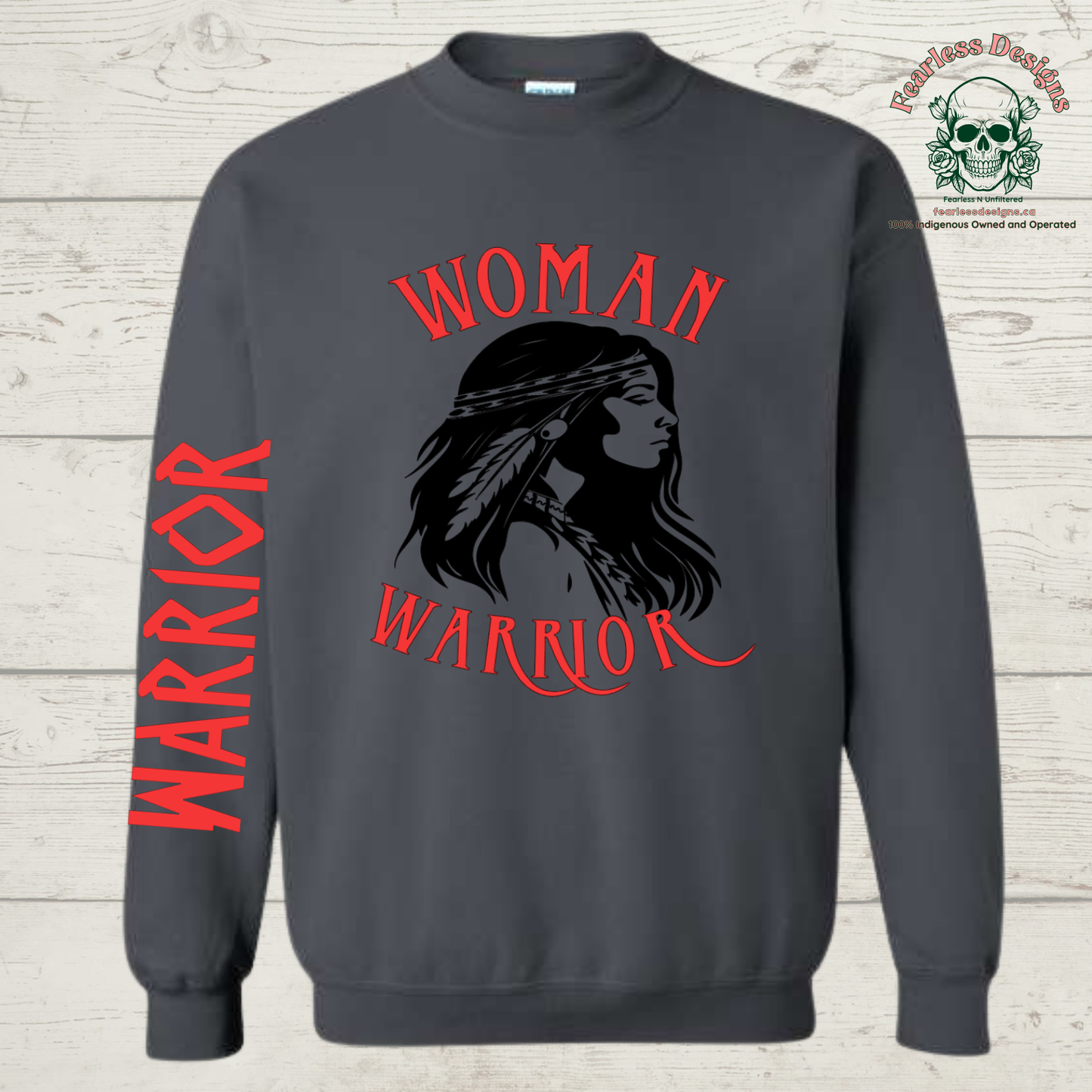 Woman Warrior Crewneck Sweater