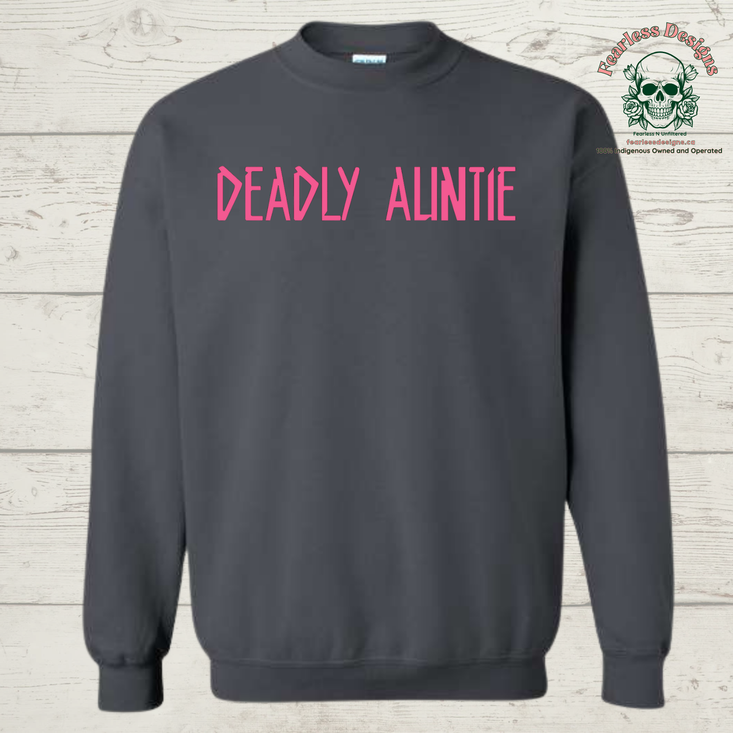 Deadly Auntie Crewneck Sweater