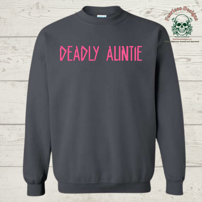 Deadly Auntie Crewneck Sweater