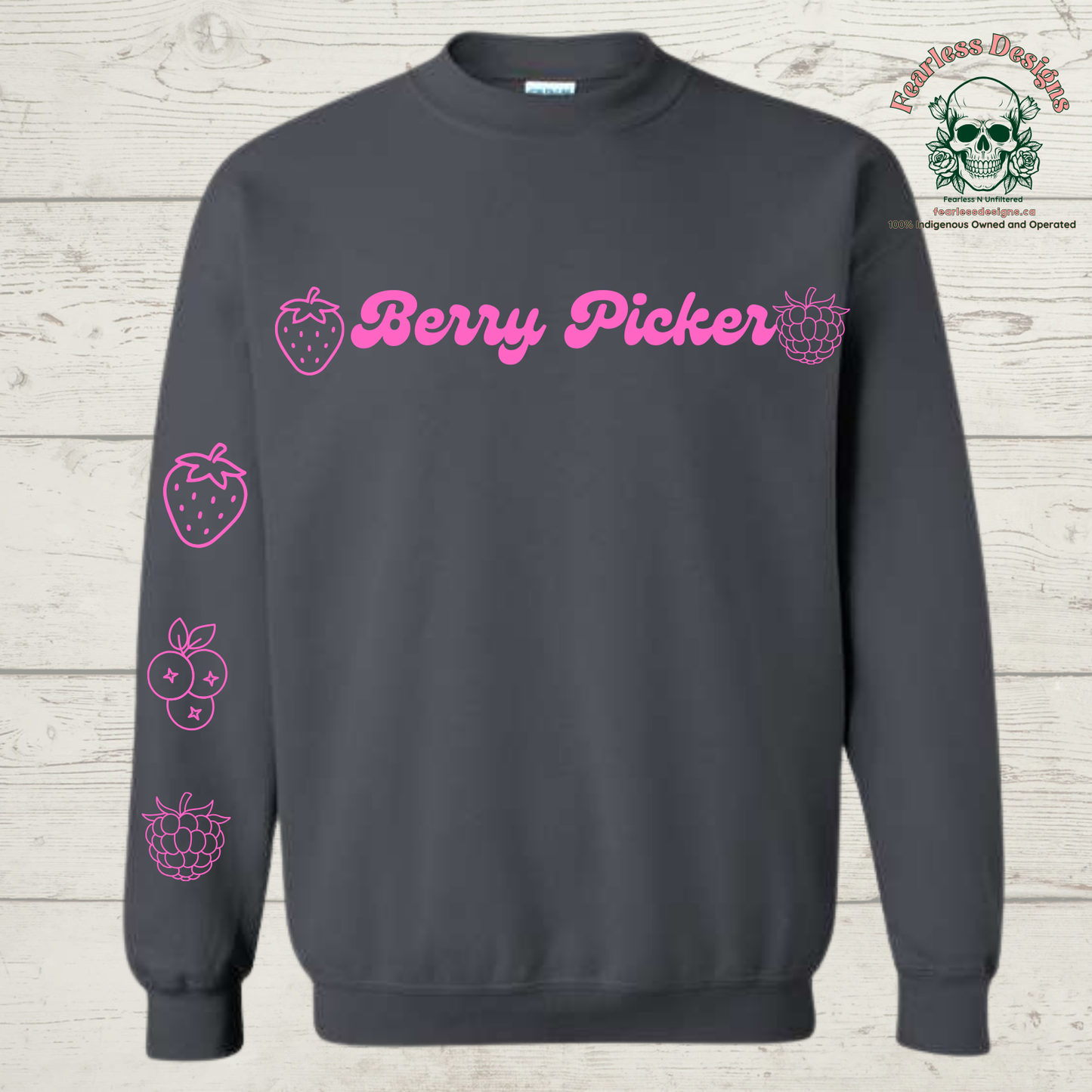 Berry Picker Crewneck Sweater