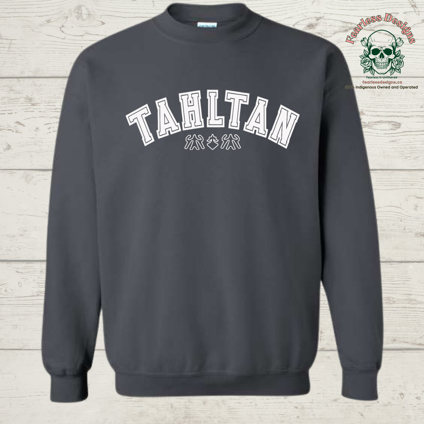 Tahltan with shapes Crewneck Sweater