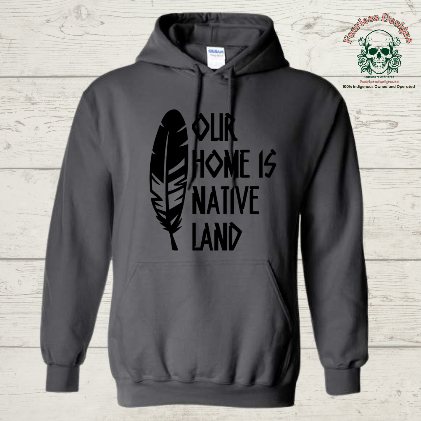 Our Home is Native Land Hoodie