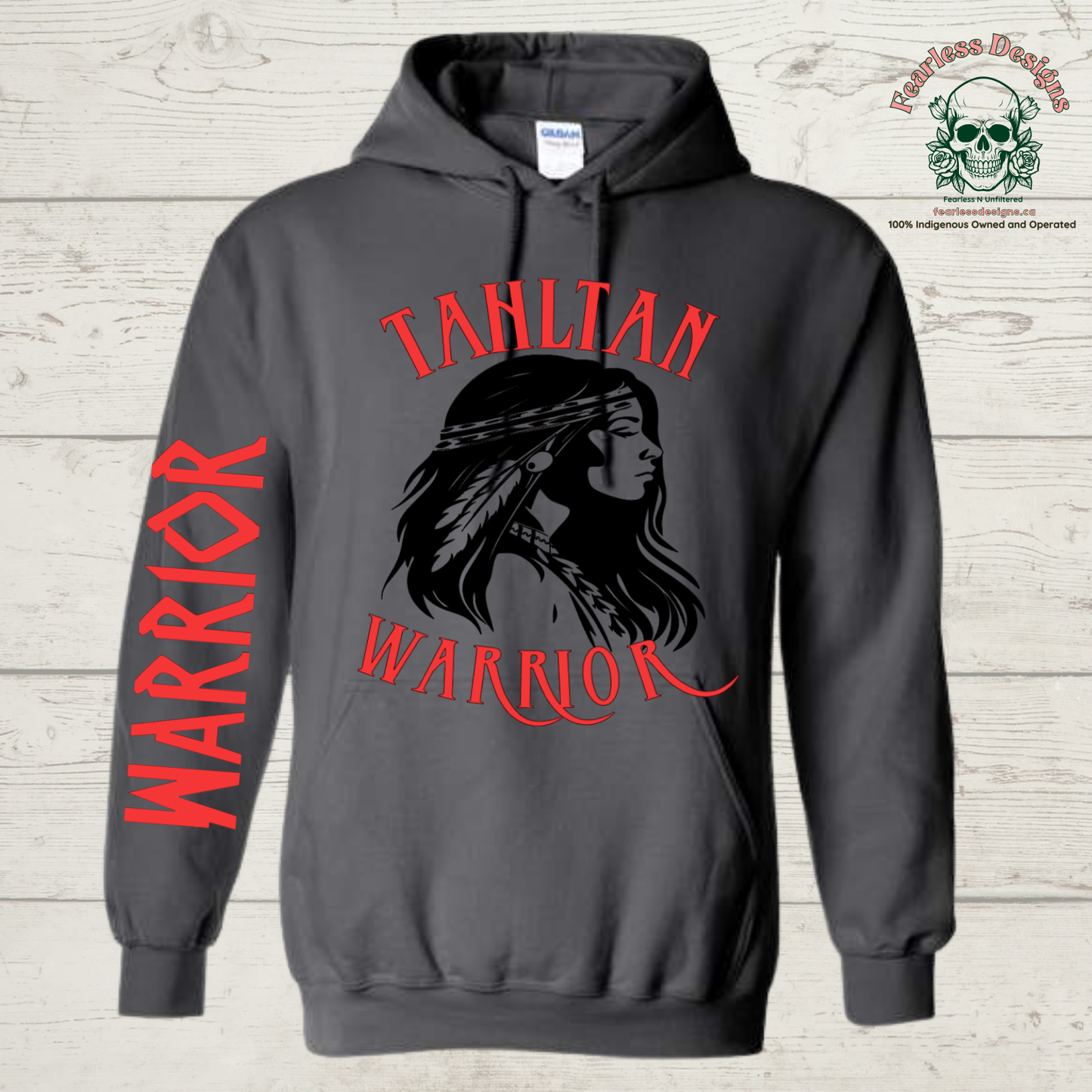 Tahltan Woman Warrior Hoodie