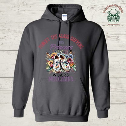 Forget the glass slippers this princess wears moccasins hoodie