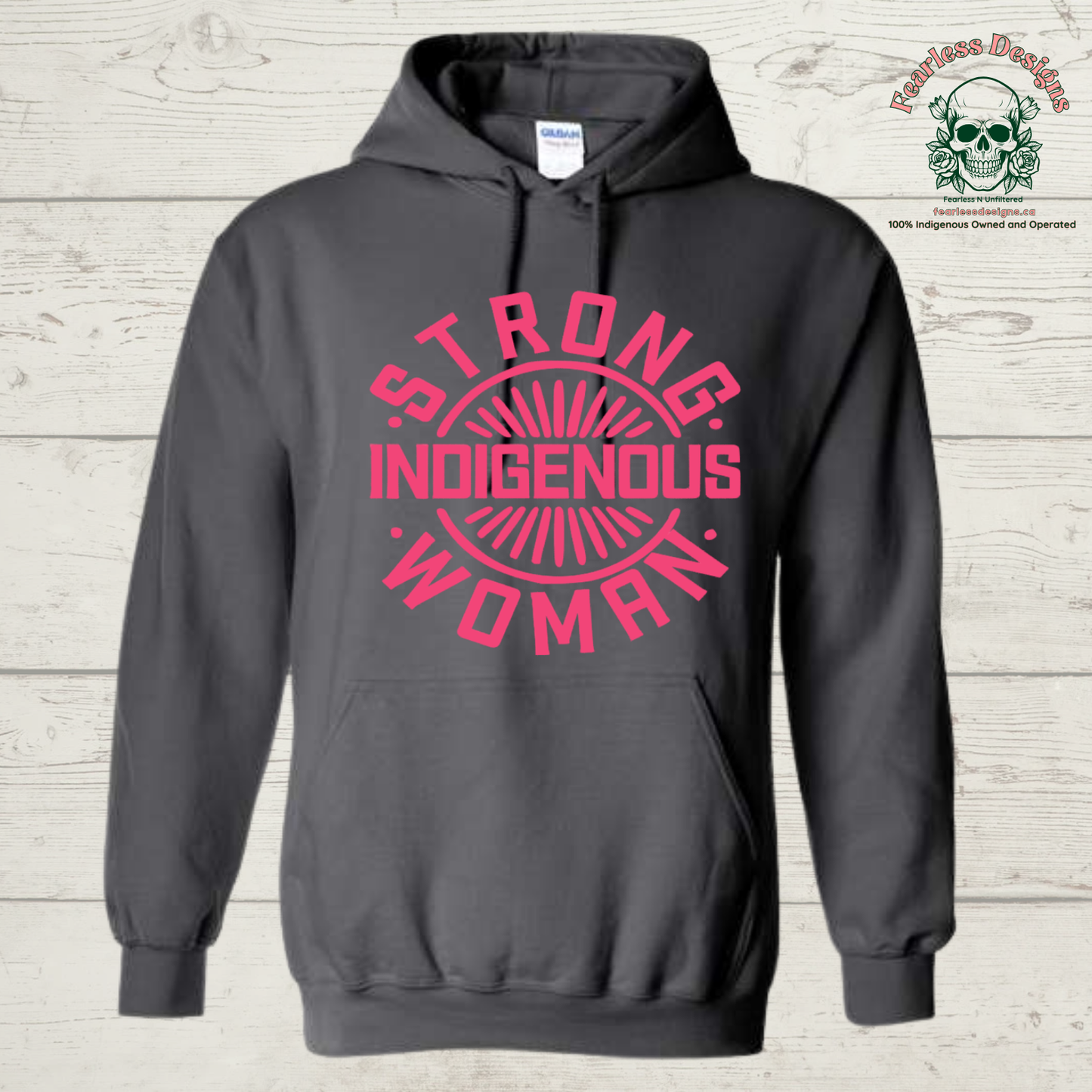Strong Indigenous Woman Hoodie