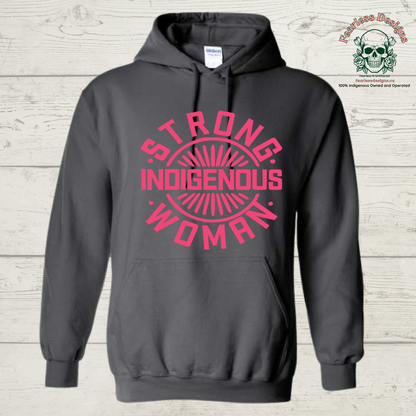 Strong Indigenous Woman Hoodie