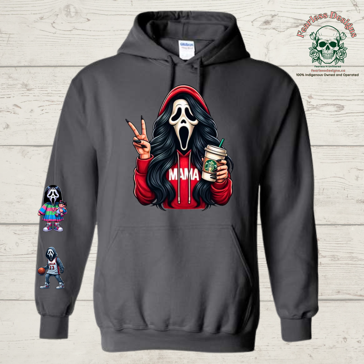 Mama Ghostface unisex hoodie