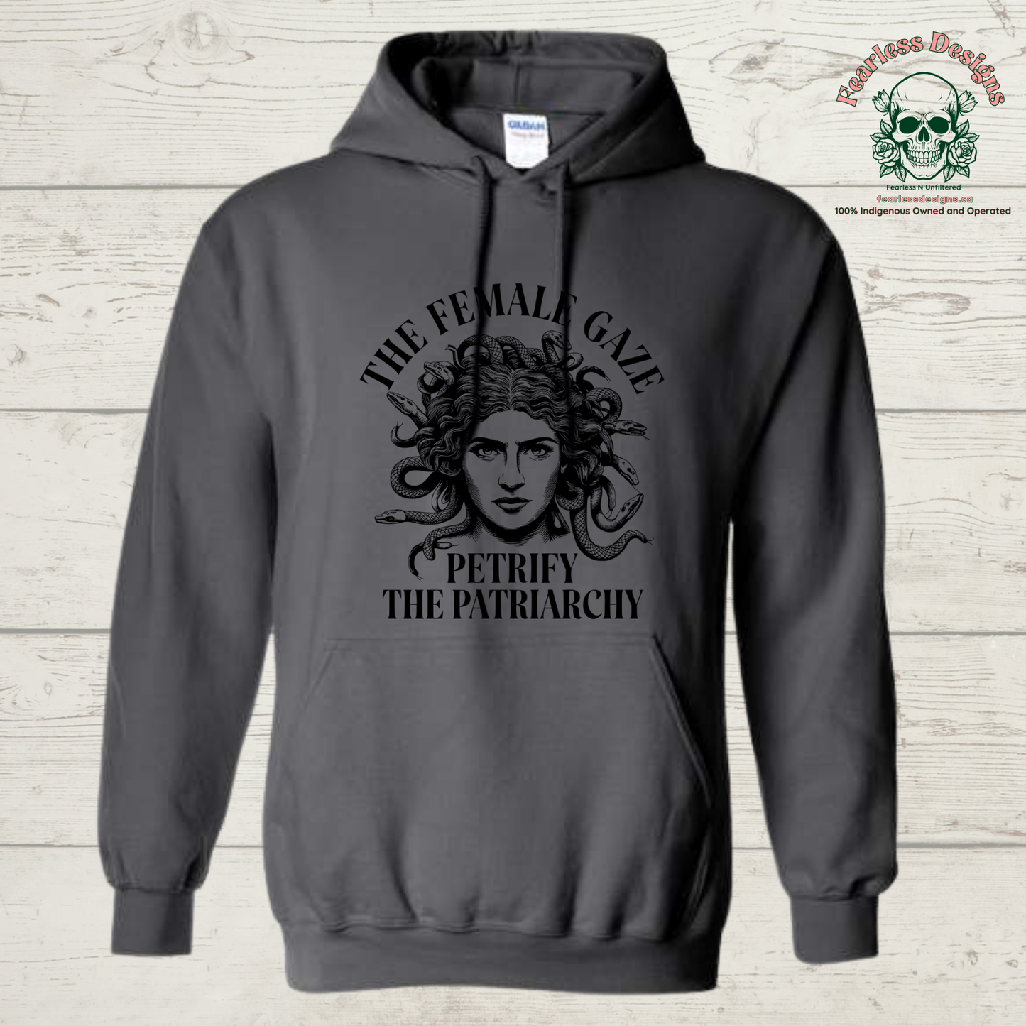 The Female Gaze Petrify the Patriarchy Hoodie