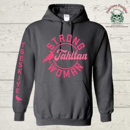 Strong Tahltan Woman crow clan Hoodie