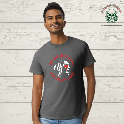 No One is Illegal on Stolen Land T-Shirt