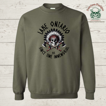 Lake Ontario unisex crewneck sweater