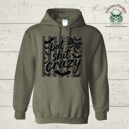 Bat Shit Crazy unisex hoodie
