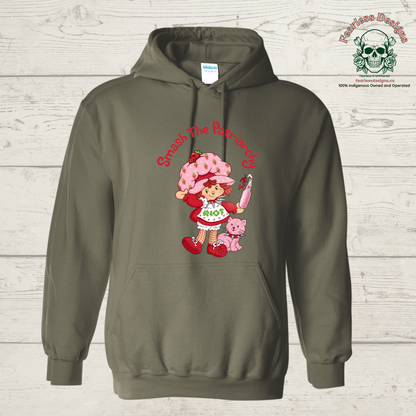 Strawberry Shortcake Smash the Patriarchy hoodie