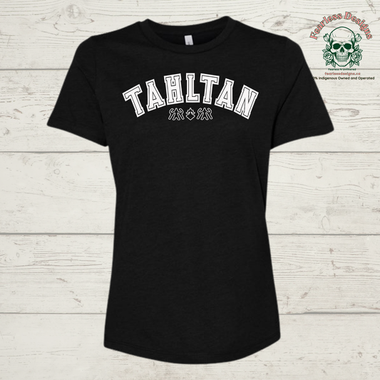 Tahltan with shapes ladies T-Shirt