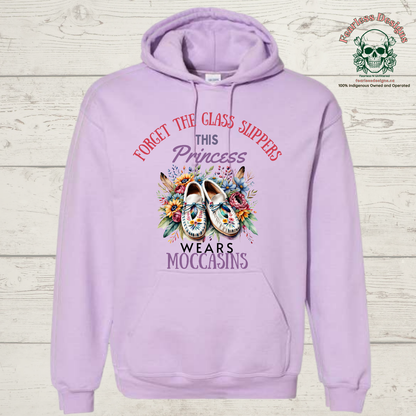 Forget the glass slippers this princess wears moccasins hoodie