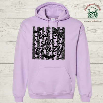 Bat Shit Crazy unisex hoodie