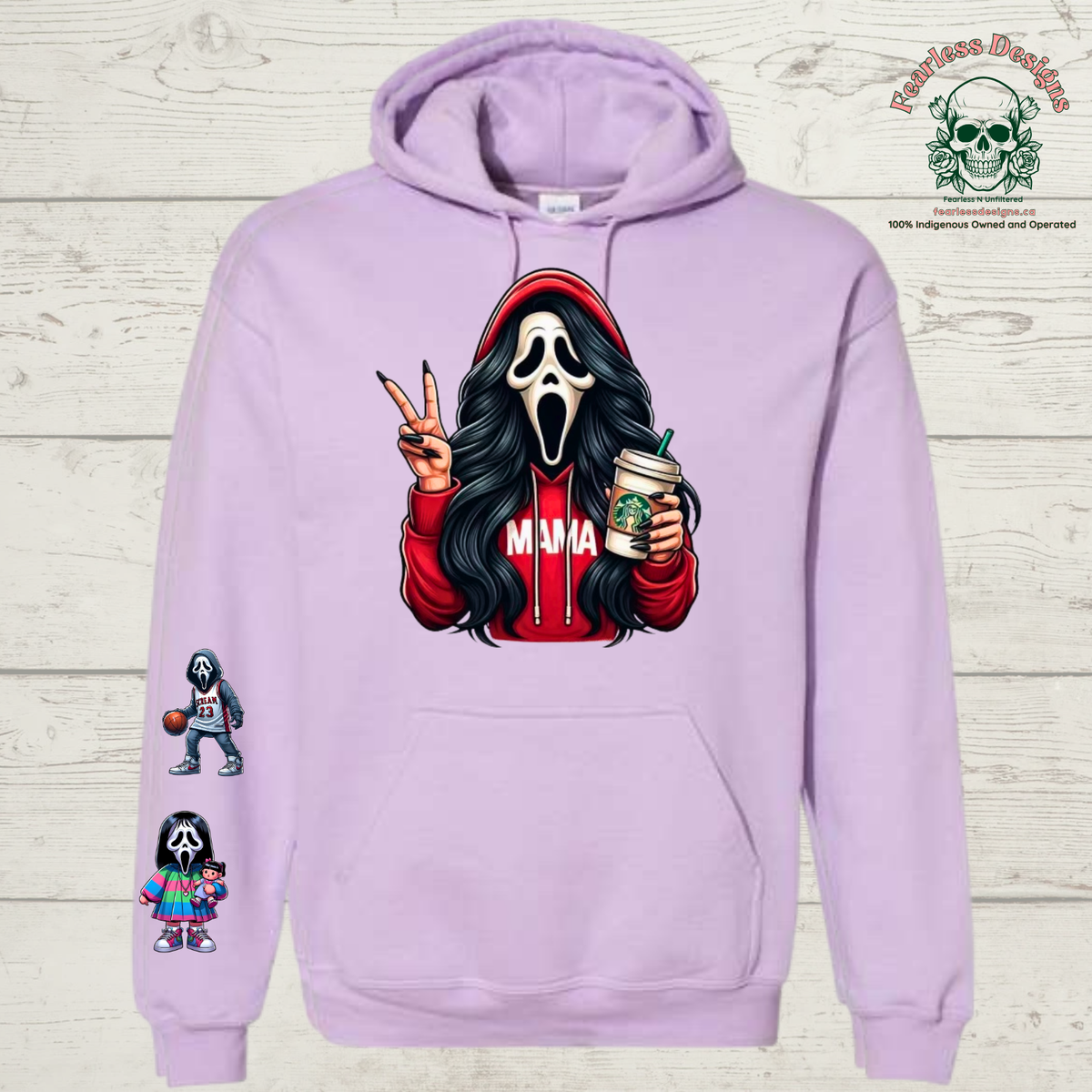 Mama Ghostface unisex hoodie