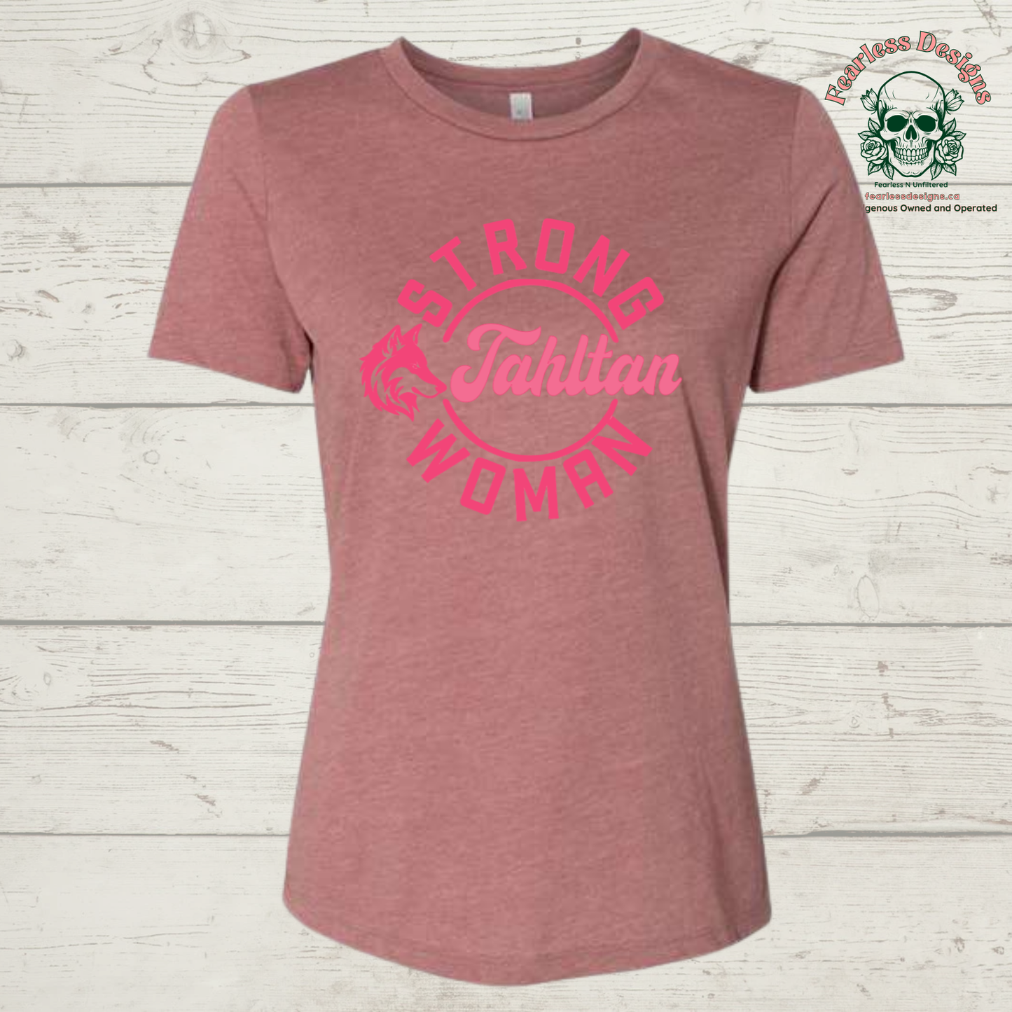 Strong Tahltan Woman wolf clan T-Shirt