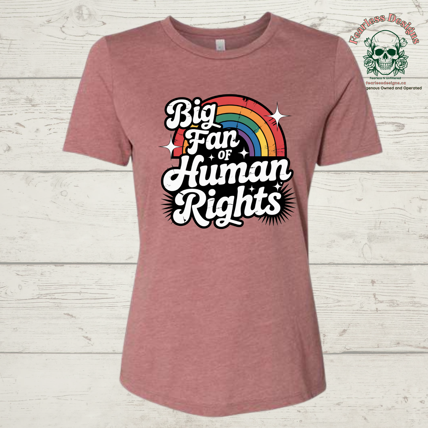 Big Fan of Human Rights T-shirt