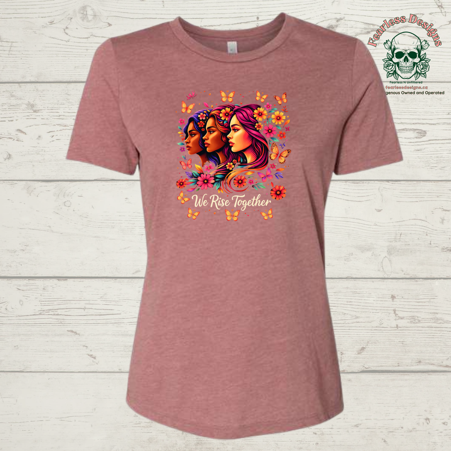We Rise Together ladies T-Shirt