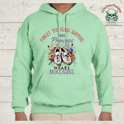 Forget the glass slippers this princess wears moccasins hoodie