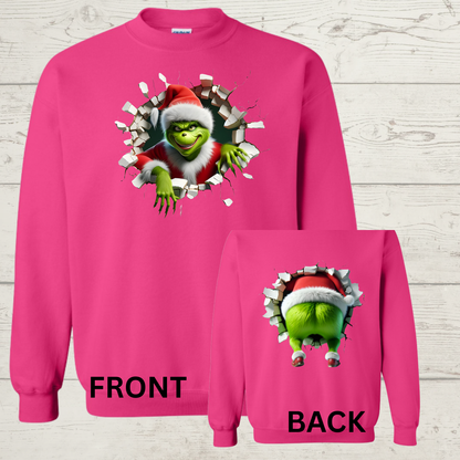 Breakthrough Mean Green Guy front and back