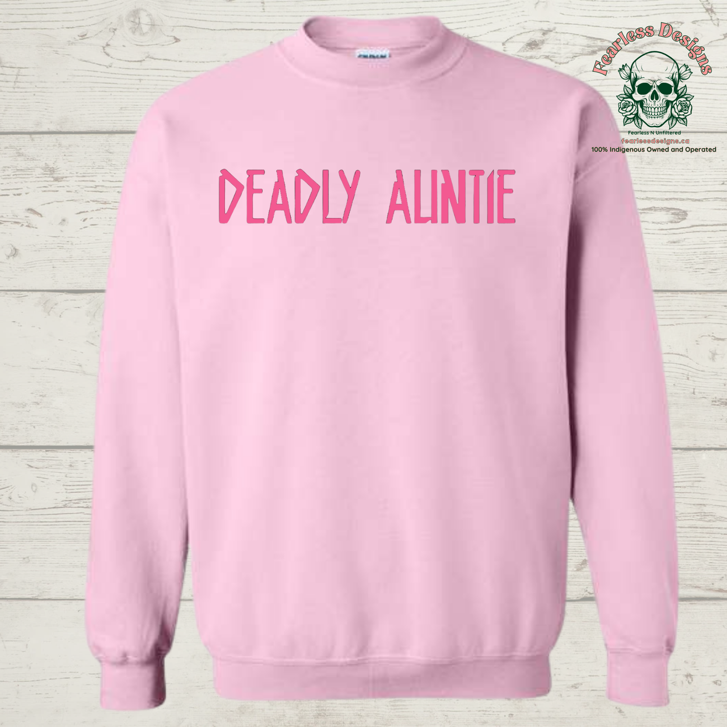 Deadly Auntie Crewneck Sweater